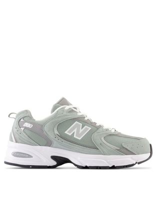 New Balance 530 trainers in light green - ASOS Price Checker