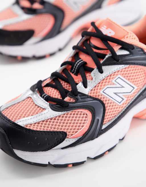 New balance best sale pink black