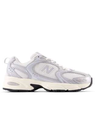  530 trainers in silver metallic