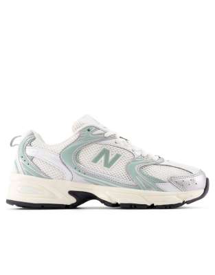  530 trainers in silver metallic