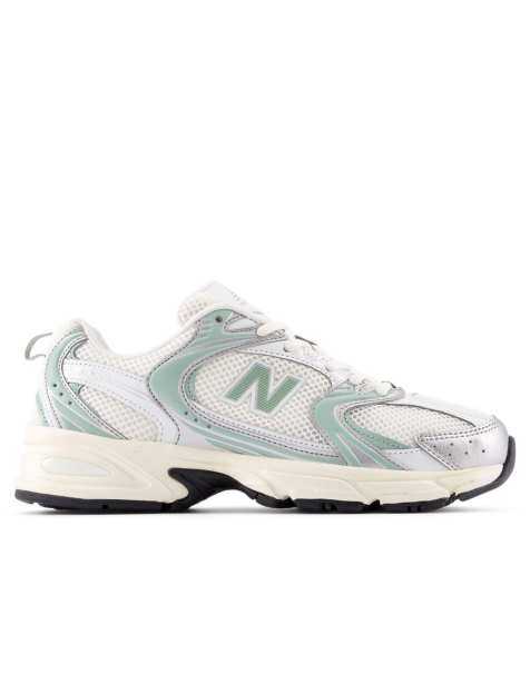 New Balance 530 trainers in silver metallic - view 1