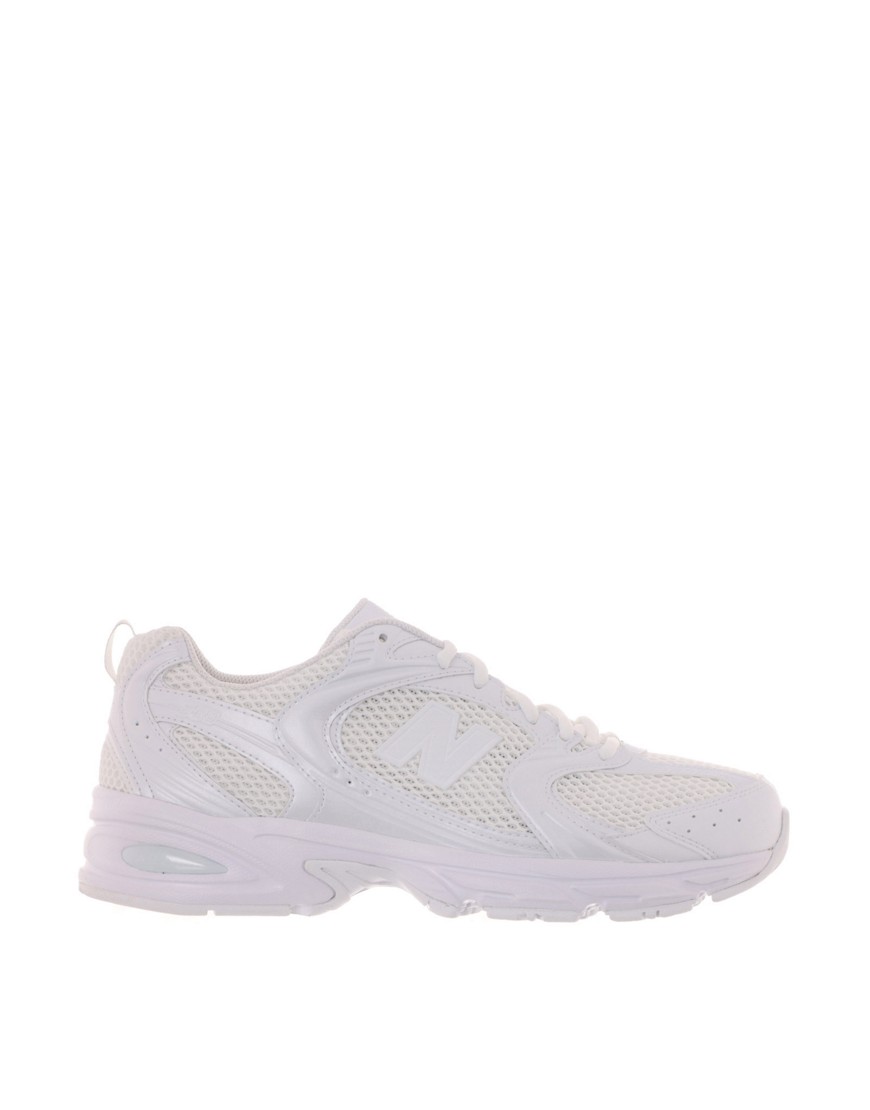 New Balance 530 trainers in triple white