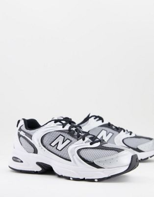 New Balance 530 trainers in white/black | ASOS