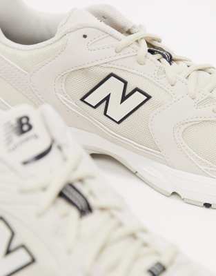 asos new balance 530 off white