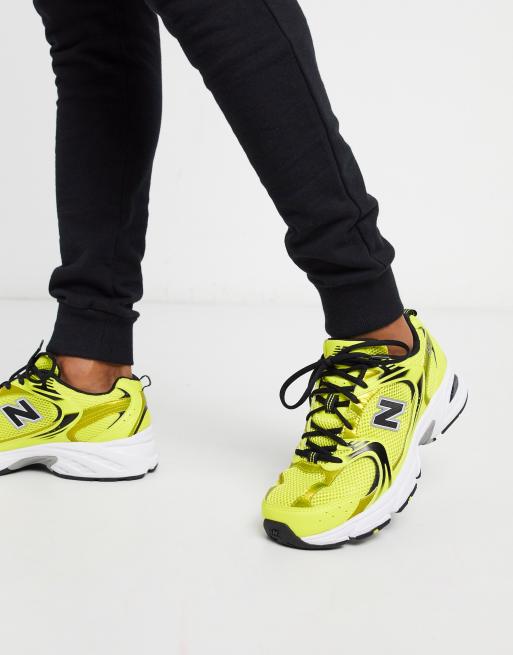 New balance on sale neon yellow