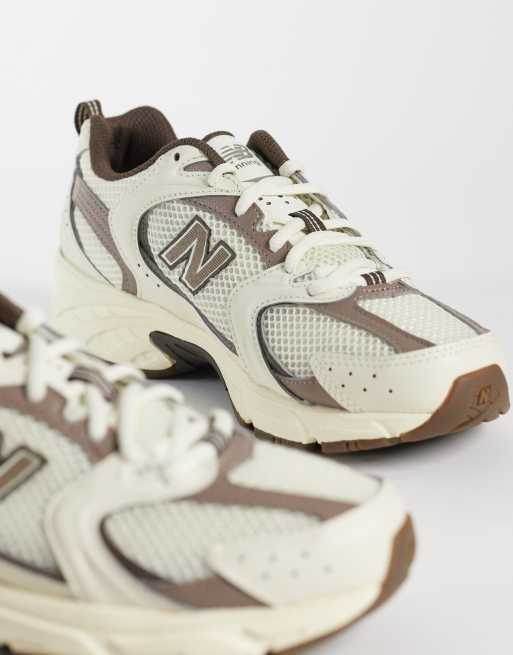 New Balance - 530 - Uniseks sneakers in gebroken wit en beige, 3 van 5