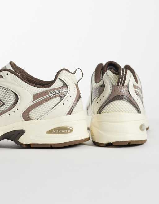New Balance - 530 - Uniseks sneakers in gebroken wit en beige, 5 van 5