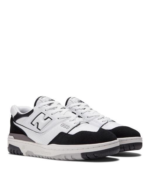 New Balance 550 Baskets Blanc et noir