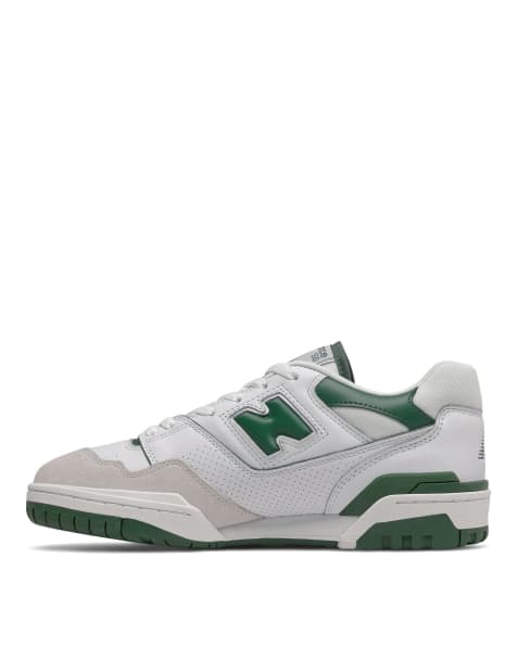 New Balance - 550 - Baskets - Blanc et vert - view 1