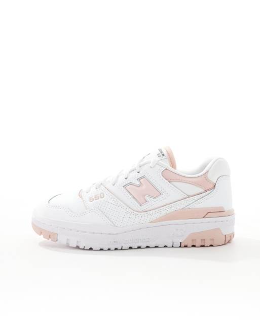 New Balance 550 – Biało-różowe buty sportowe, 2 z 5