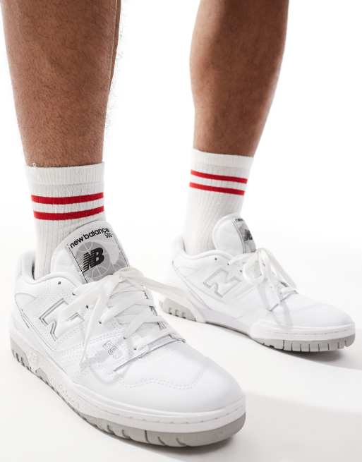 New Balance – 550 – Biało-szare buty sportowe, 3 z 5