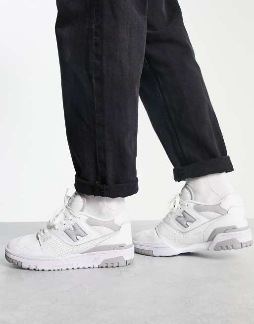New Balance – 550 – Biało-szare sneakersy