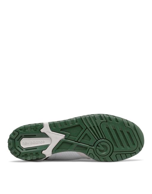 New Balance – 550 – Biało-zielone buty sportowe, 4 z 4