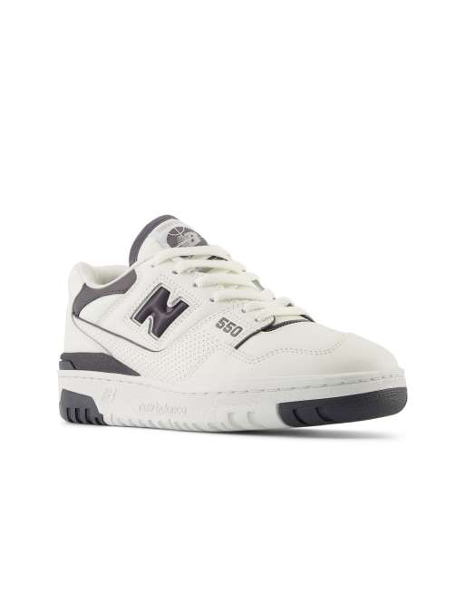New Balance – 550 – Kremowe sneakersy z szarymi wstawkami, 2 z 3