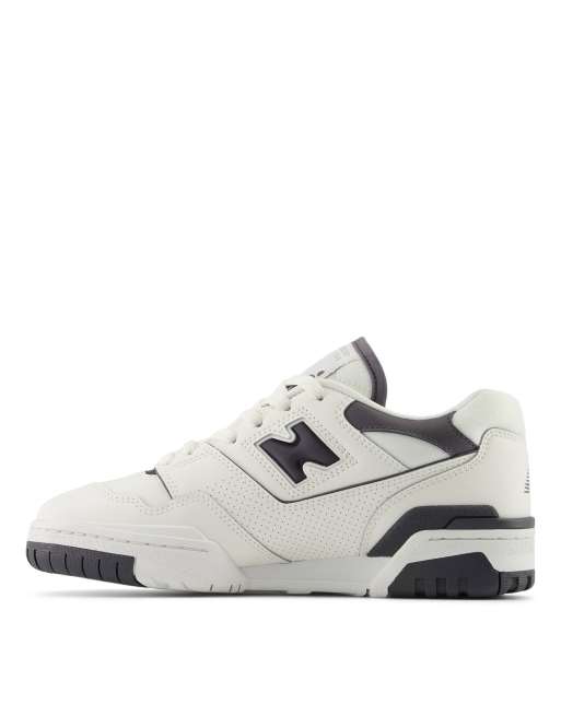 New Balance – 550 – Kremowe sneakersy z szarymi wstawkami, 3 z 3