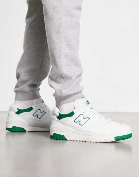 New Balance - 550 - Sneakers bianche e verdi - view 1