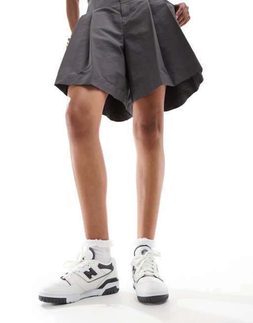 New Balance 550 sneakers in cream with grey details, 5 of 5