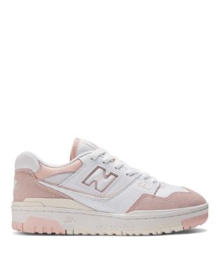 New Balance 550 sneakers in pink and white | ASOS