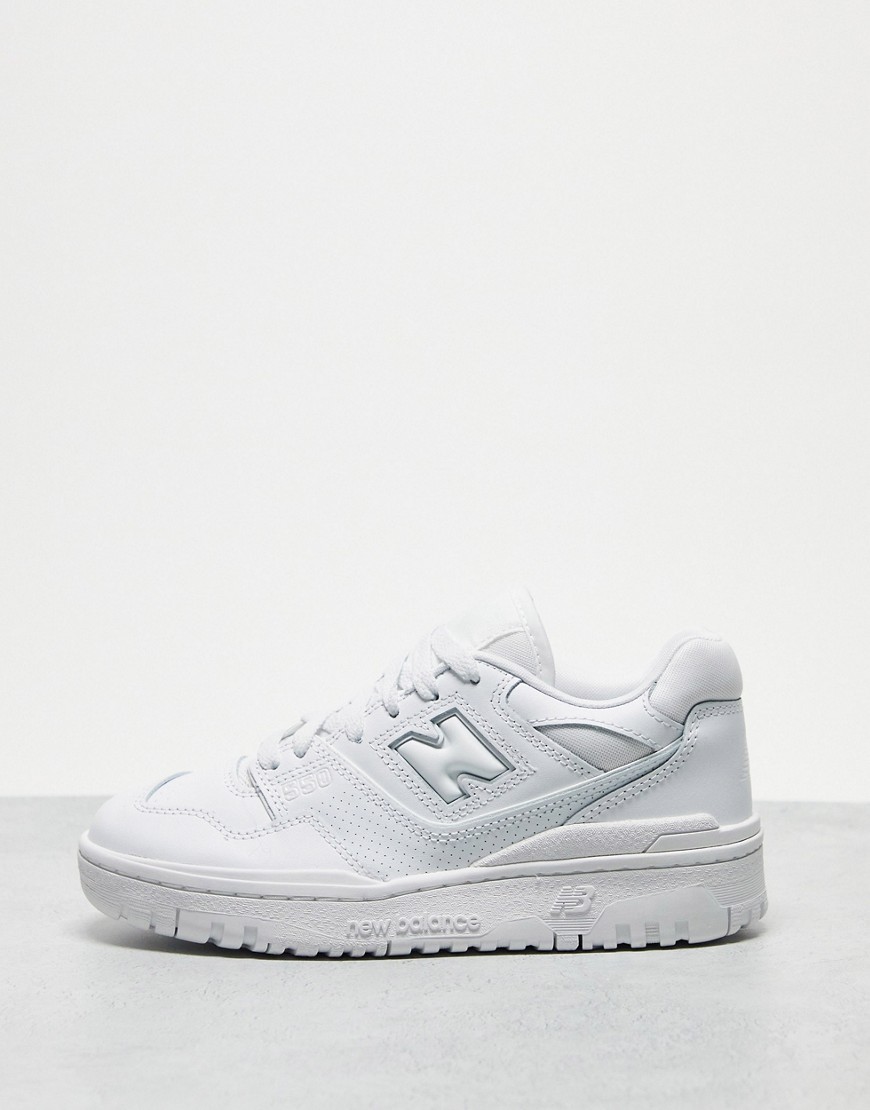 New Balance 550 sneakers in triple white - WHITE