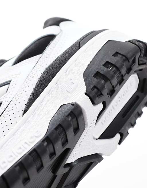 New balance black and white deals sneakers