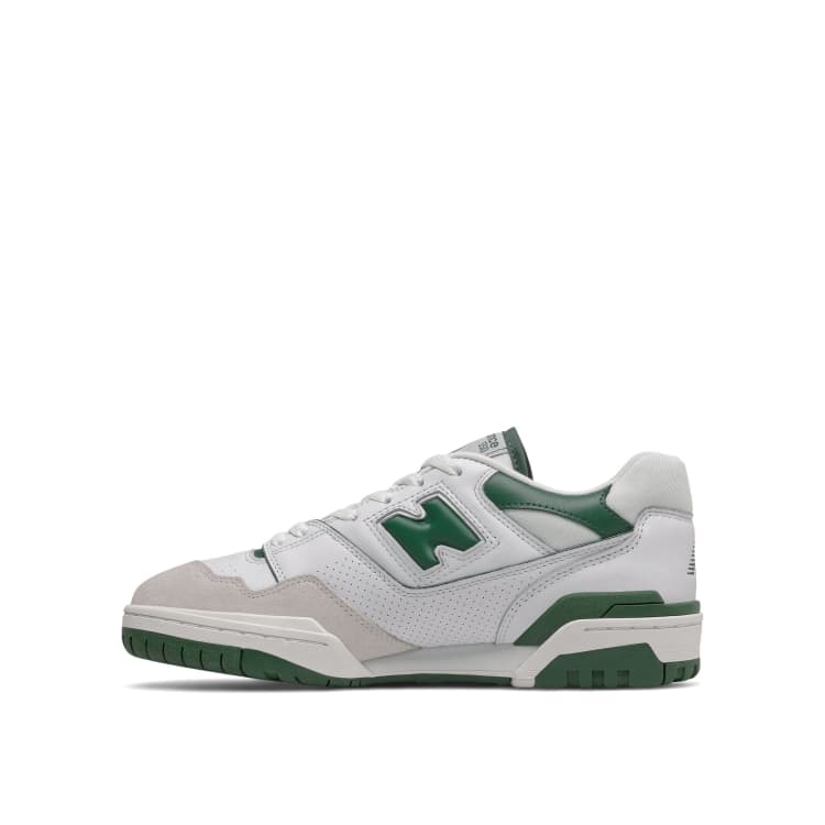 New Balance 550 White Green Cream Sneakers - Farfetch