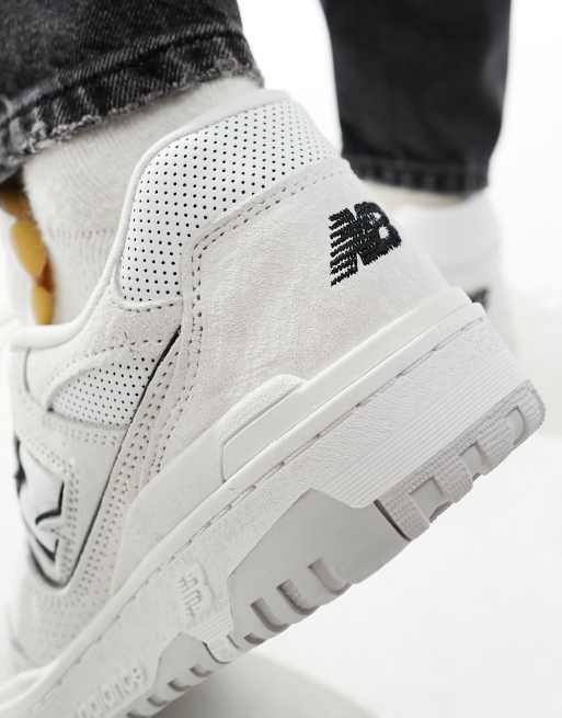 New Balance 550 sneakers in white and black - WHITE