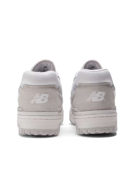 New Balance - 550 - Sneakers in wit en grijs, 3 van 4