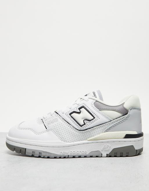 New Balance - 550 - Sneakers in wit en koel grijs