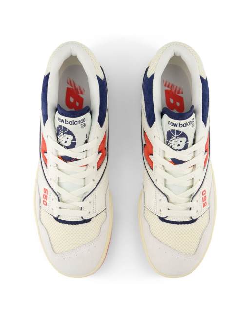 New Balance - 550 - Sneakers in wit, 3 van 4