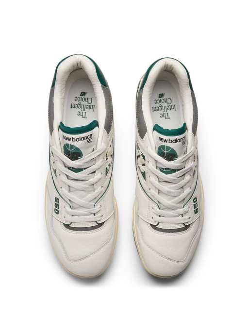 New Balance - 550 - Sneakers in zeezout, 4 van 4