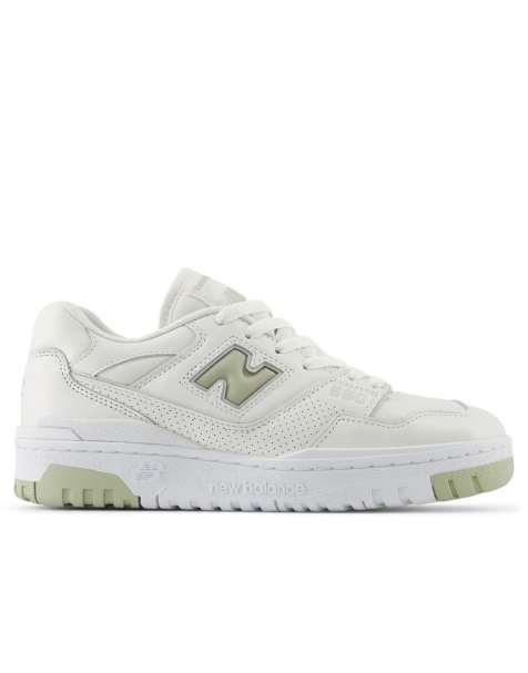 New Balance 550 trainer trainers in grey - view 1