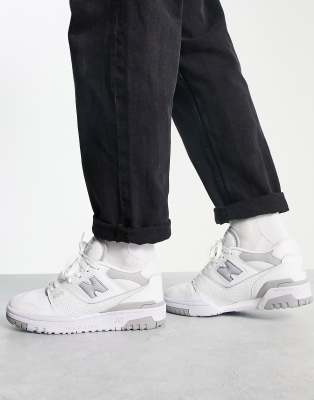 New Balance 550 trainers in white and grey - ASOS Price Checker