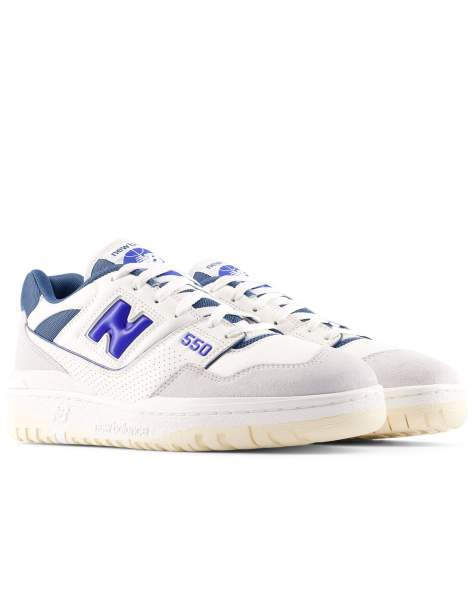 New Balance – 550 – Weiße Sneaker - view 1