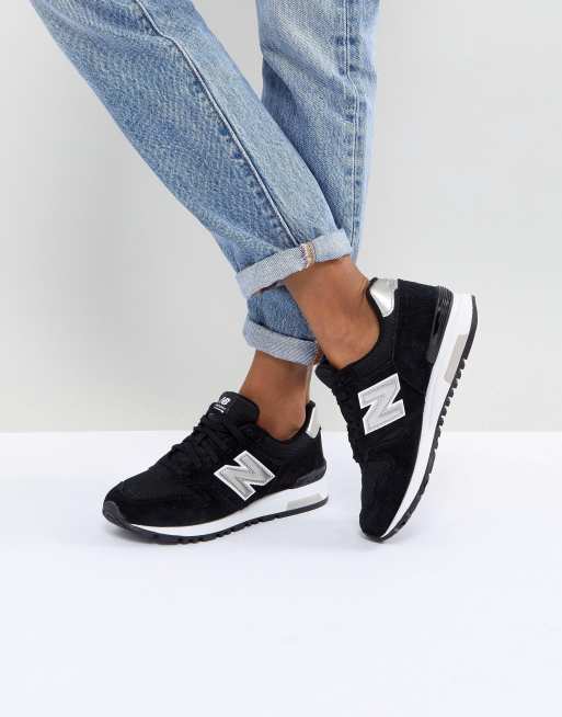 New balance 565 femme on sale noir