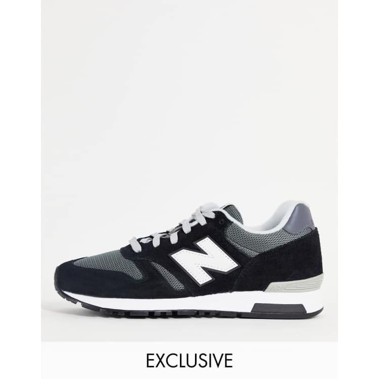 New Balance 565 Classic trainers in black ASOS