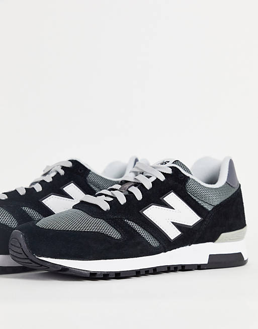 New Balance 565 Classic trainers in black