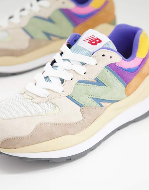 Sneaker Basket New Balance Multicolore New Balance 57/40 Baskets