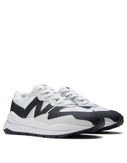 New Balance - 57/40 - Sneakers bianche e nere, 4 di 4