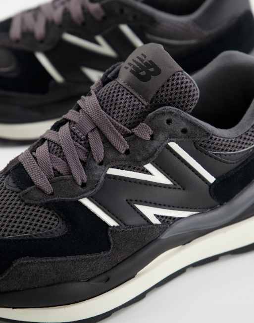 New Balance - 57/40 - Sneakers i sort og grå, 4 af 4