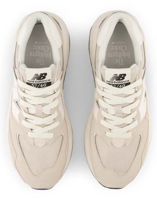 New Balance 57/40 sneakers in cream