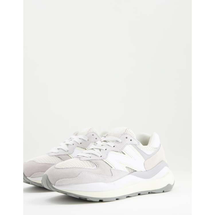 New Balance 57/40 sneakers in off white exclusive to ASOS