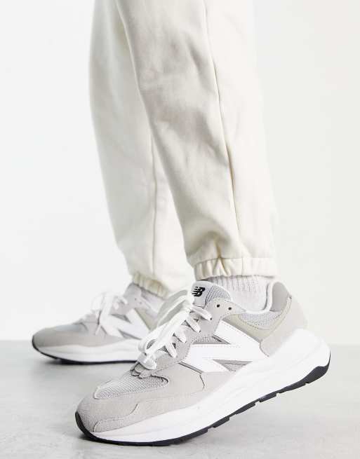 New Balance 57/40 sneakers in off white exclusive to ASOS