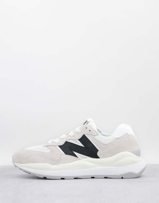 New Balance 57/40 sneakers in off white and black ASOS