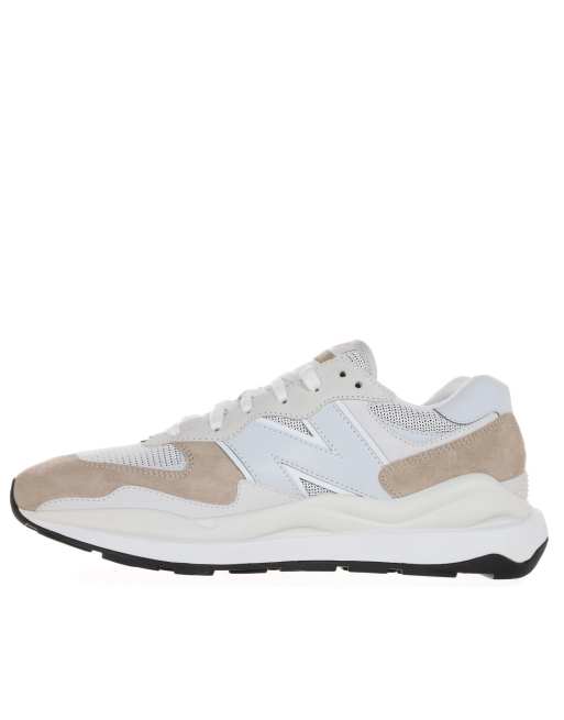 New Balance 57/40 sneakers in off white exclusive to ASOS