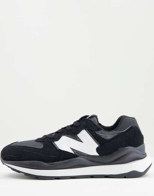 New Balance - 57/40 - Sorte og hvide sneakers