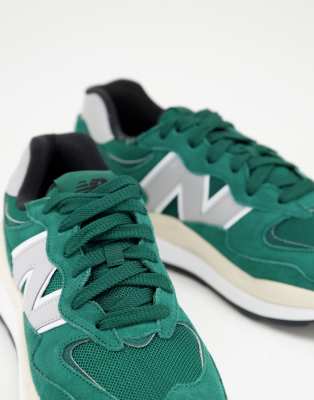 new balance green trainers