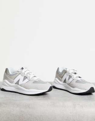 new balance unisex 57 40 leather sneakers