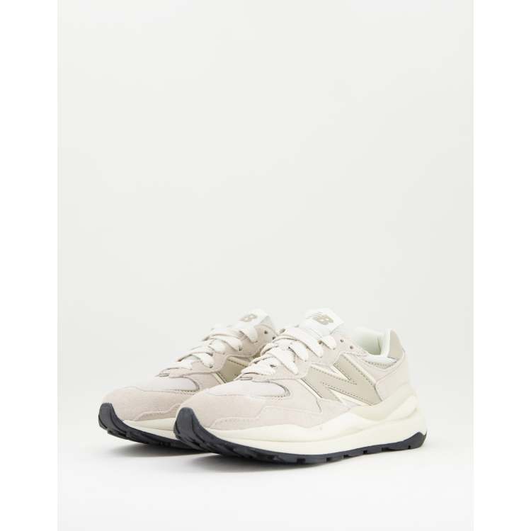 New Balance 57/40 sneakers in off white exclusive to ASOS