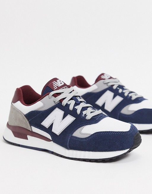 New Balance 570 sneaker in navy | Faoswalim