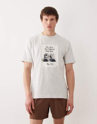 AD - T-Shirt in Grau Grau XL